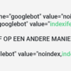 indexifembedded-code-voorbeeld