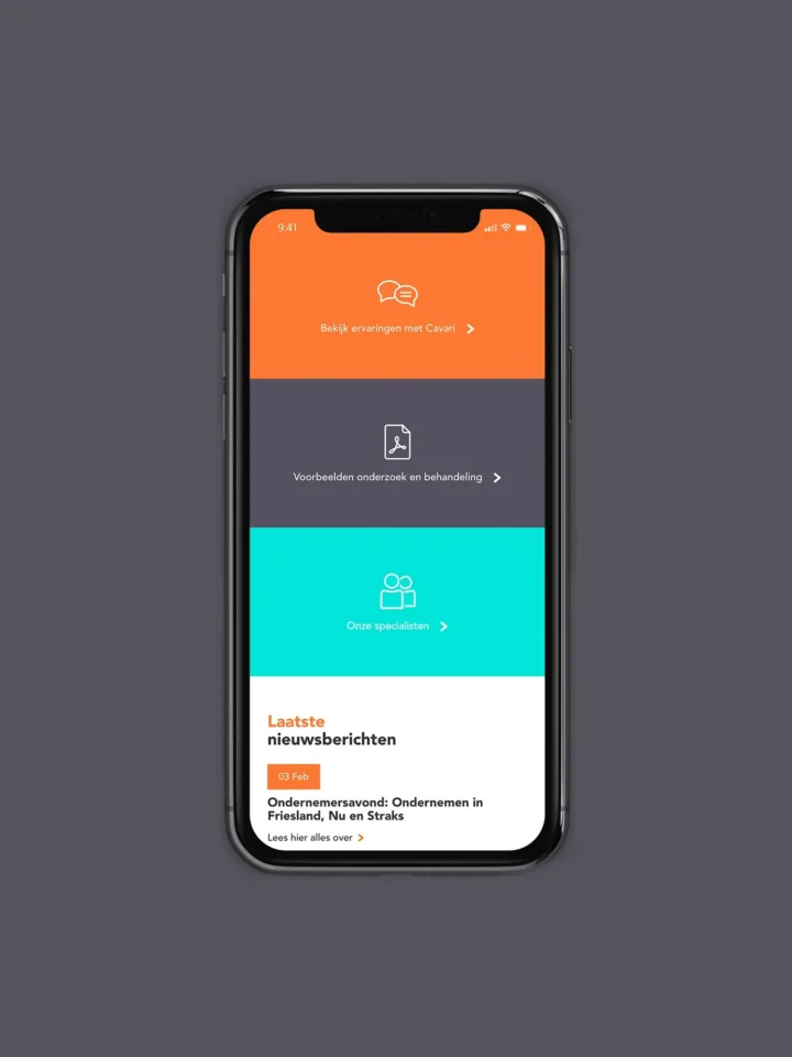 Case - Cavari - Mockup Mobile Grijs