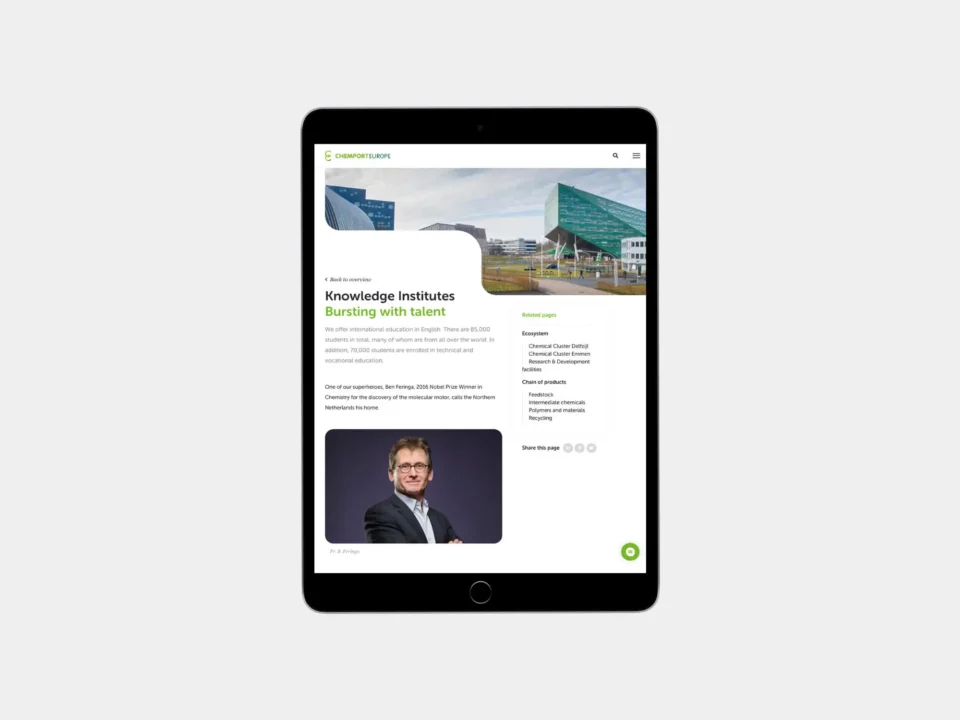 Case - Chemport - Mockup - Ipad
