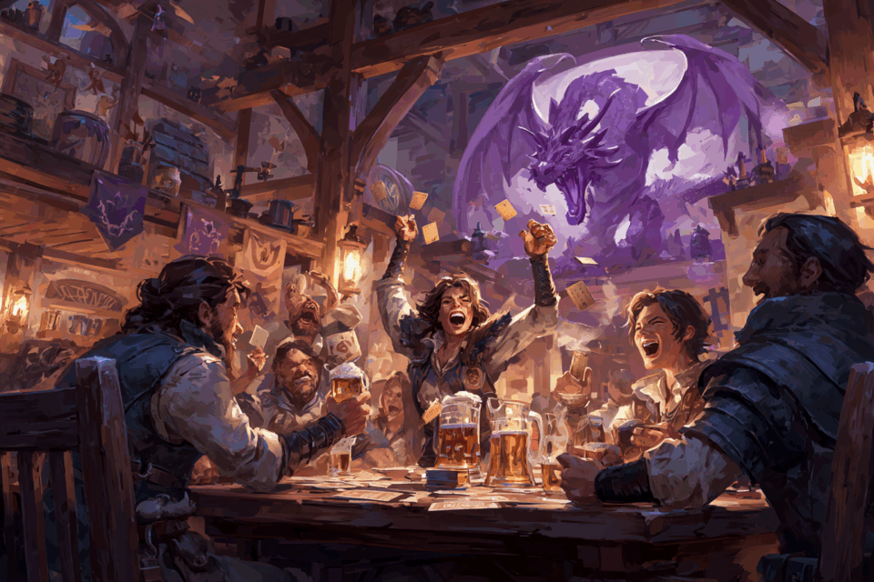 B2designai Cheerful Digital Painting Of A Dungeons And Dragon D60308ba B695 4f52 96c3 F5e6012fa31a 1
